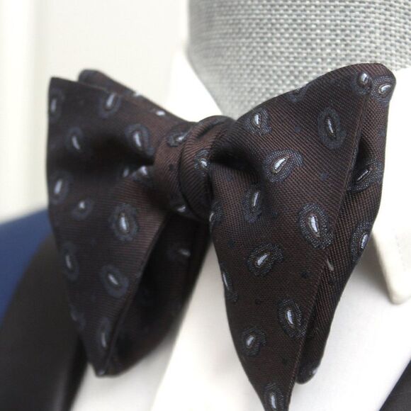 Mens Self-tied Big Butterfly bowtie S555 - Picture 5 of 16